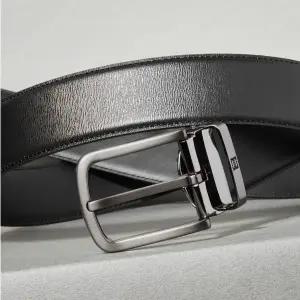 [닥스](센텀시티점)DBBE4E048BK [롱벨트] 블랙 버클 DD로고 음각 소가죽 비조벨트