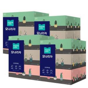 [모나리자] 미용티슈 250매 3입 4개 총12입 천연펄프 각티슈_SH