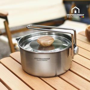 캠핑족 인덕션 겸용 아웃백 케틀 캠핑 스텐 주전자