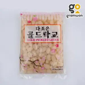 다조은 골드락교 1kg 이엔 일식 락교 대용량 업소용 반찬