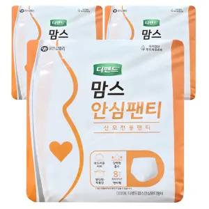 디펜드 맘스 안심팬티 여성용 성인용 팬티 기저귀 산모전용 프리사이즈 8매입 3팩