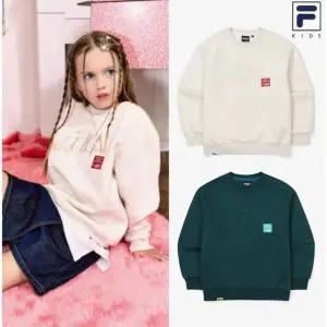 [휠라키즈](센텀시티점) [64%할인]휠라키즈 어반 레터 포인트 기모맨투맨 2컬러 (FK2POF4504X)