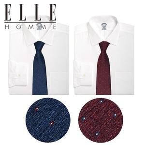 갤러리아 [ELLE HOMME] 엘르옴므 혼주/상견례 넥타이 세트 지퍼/자동 람빅