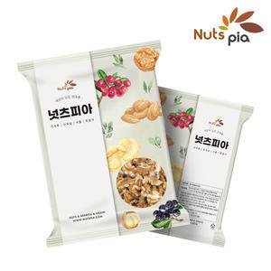 넛츠피아 호두 반반태 1kg x 2봉 (총 2kg) 견과류