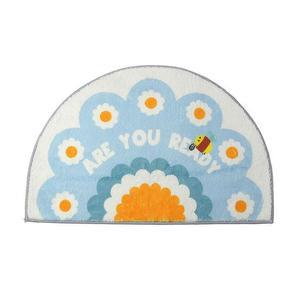 [OFM7LRN6]푹신푹신 소프트 반달 데이지 화장실발매트