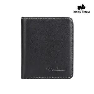 바이슨데님 남자 수제가죽 중지갑 반 작은 손지갑 N4429-2B