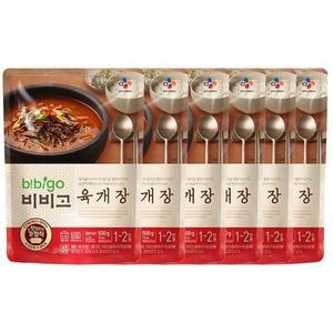비비고 즉석국 육개장 500g X 6개