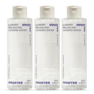 슈퍼푸드 블루베리 리밸런싱 클렌징 워터 200ml  3개