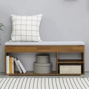 아트박스/벨리카가구 펀치 화이트 현관 수납 벤치 소파 의자 스툴 1200