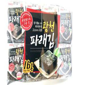 [삼육] 삼육 광천 파래 김 16봉 X 8봉지