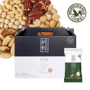 [산과들에] 하루견과 7종 프리미엄 올로스팅 넛츠 순수정담 30봉세트x3 / 견과류 선물세트 아몬드 호두 브라질너트 간식