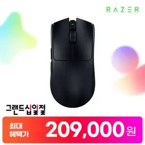 [최.종.가 209,000] 레이저코리아 바이퍼 V3 프로 블랙 무선 게이밍 마우스 Razer Viper V3 Pro Black