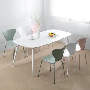 블랑스 세라믹 1800X850 타원형 비너스 6인 식탁 세트