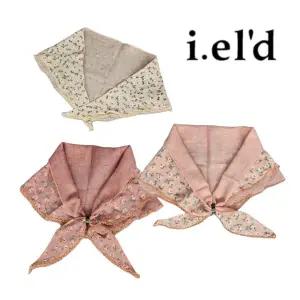 [롯데백화점]아이엘드 스몰플라워 패턴 손수건스카프 IBA9009