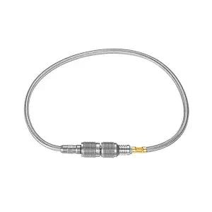 [코야프] 두랄루민 부탄 이소가스 캠핑 버너 연결 연장 호스 50cm