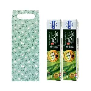 죽염 잇몸고 치약 140g 2개입 선물 세트 x 5개 / 답례품 집들이 선물 사은품