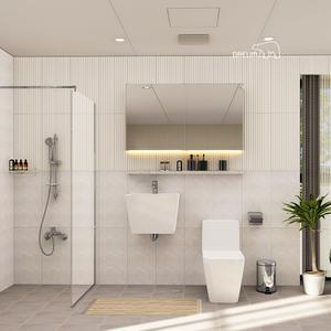 대림바스 코지스퀘어 LED슬라이딩장 거실욕실 리모델링