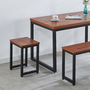 벤치형 의자 인테리어 식탁 긴 테이블 원목 벤치 나무 2인 의자