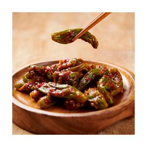 [프리미엄]맛좋은 양념고추지 고추무침 1kg 간편식 간편반찬 밑반찬