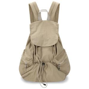 쿠키 스트링 백팩 미니 베이직 데일리 스트링백 초경량 나일론 보부상백 학생백 여행 보조 가방