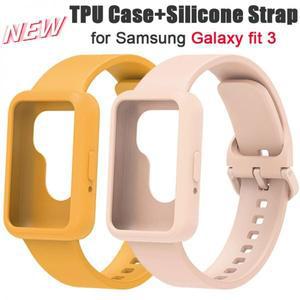 워치 스트랩 갤럭시 핏 3 보호 감성 TPU 커버 시계줄 케이스 밴드 범퍼 스포츠 시계