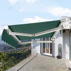 접이식 천막 테라스 비가림막 고정 지붕 발코니 차양막 그늘막 어닝