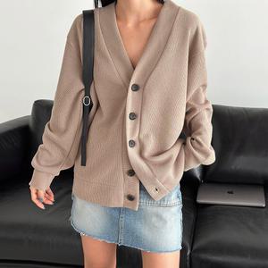 간절기필수템 9컬러 오버핏 베이직 가디건 ~3XL까지 봄 가을 데일리 니트가디건 간절기 빅사이즈