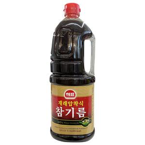 사조해표 재래식 압착 참기름 1.8Lx1개