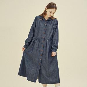 [치키타](센텀시티점)셔츠 원피스 (데님텐셀) 인디고 243201DID