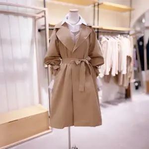 [대구백화점] [시에로]배색 벨트 포인트 트렌치 코트(DBSF2CTF031)