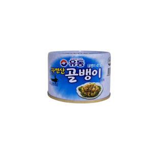 유동 자연산 골뱅이 140g 통조림 캔