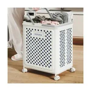 이동식 틈새 세탁바구니 접이식 빨래바구니