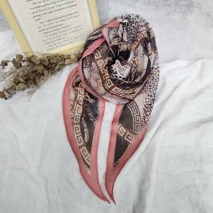 [애슬릿] 여성 링 체인 간절기 마름모 가을 롱 스카프