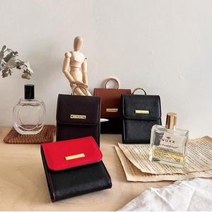 Uni 갤럭시 Z플립6 5 4 3 2 카드수납+허리벨트 호환 가죽 파우치 핑거링 케이스