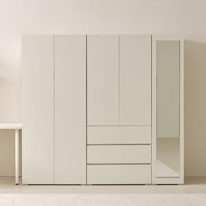 아르메 오브제 LPM 키큰장_푸시 2000 거울 옷장세트