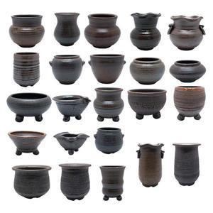 [모두다] 도자기 옹기 토기 국산 여주 야생화 미니화분 다육화분 모음