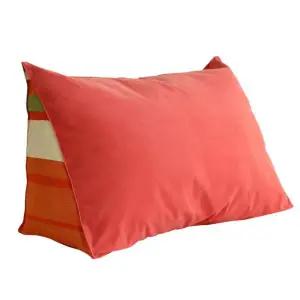 오리고 삼각 쿠션 대형 오렌지 귀여운 아이방 인테리어 침대 등받이 방석 쿠션 코스트코