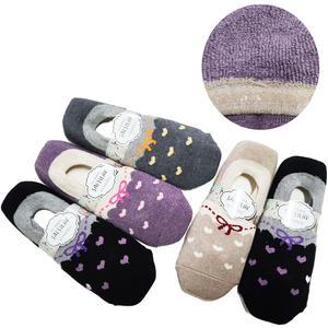 여성 겨울덧신 리본슈 5종세트 발바닥 두꺼운 미끄럼방지 어린이집 선생님덧신 수면양말