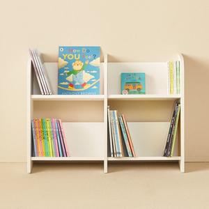 [예다움] 아기 전면 책장 교구장 2단 더블책장 E0등급