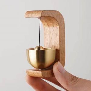 동네일등 문방울 현관문 문딸랑이 자석 우드도어벨