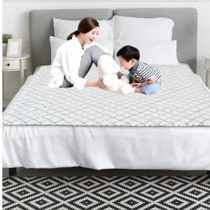 일월 침대 탄소 온열 카본 매트 전자파 없는 무자계 원적외선 전기요 장판 슈퍼싱글 1인용 싱글 더블