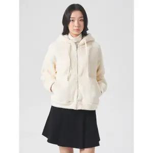 [에잇세컨즈] 후리스 집업 후드 점퍼  베이지 (324X41LYCA)