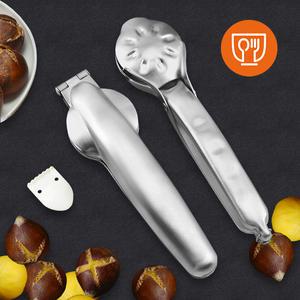 밤칼집가위 이지밤커터 밤칼 밤까는 도구 커팅기 군밤 찐밤 밤가위 십자모양 오프너 사프너 생밤 알밤 호두망치 호두까기 에어프라이어