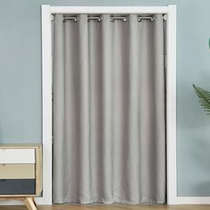 중문 암막커튼 방풍 방한커튼 우풍차단 안방 바람막이 압축봉