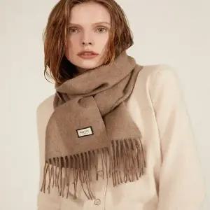 갤러리아 HJMU4F703I2 남여공용[Cashmere100%] 베이지 멜란지 캐시미어 머플러