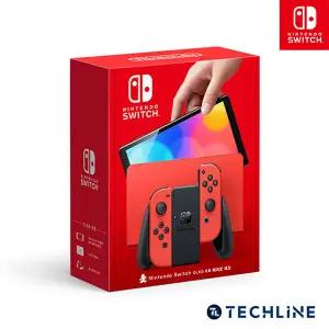 스위치 OLED 본체 마리오 레드