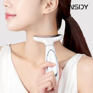 인사이디 넥케어 괄사 갈바닉 고주파 마사지기 EMS 홈케어 피부 뷰티디바이스 림프 바디 관리기 INC-30
