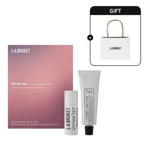 갤러리아 윈터 데이 키트 세이지/로즈마리/라벤더+쇼핑백