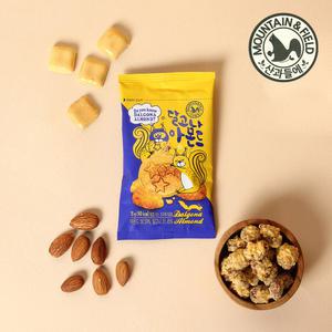 [산과들에] 달고나아몬드 20봉 / 시즈닝 아몬드 견과류 간식