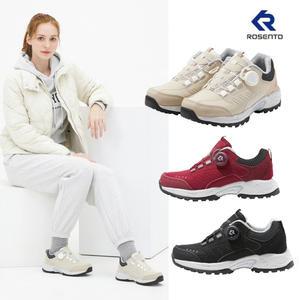 [로젠토] 여자 겨울 방한화 기모 다이얼락 트레킹화_2403W